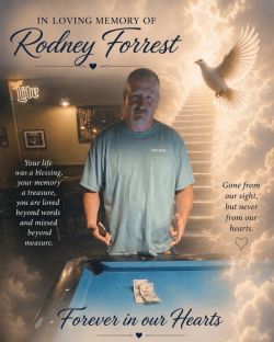 Rodney&nbsp;Forrest Obituary